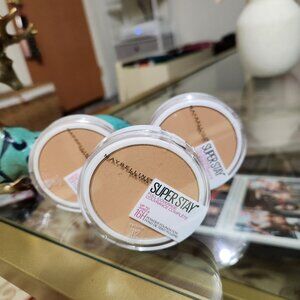 Set of 3 Maybelline Super Stay Full Coverage 16HR Powder Foundation -312 Golden